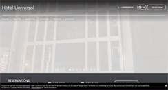 Desktop Screenshot of hoteluniversalgranada.com